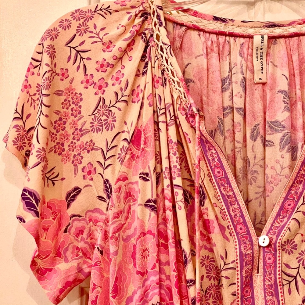 🌺🎉HP🎉🌺 NWOT Spell & The Gypsy Mystic Playdress - Picture 10 of 16